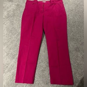Loft curvy ankle pants size 14